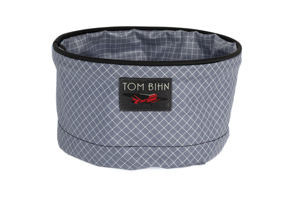 A Large Travel Tray in Northwest Sky (light grey with white grid) 200 Halcyon.